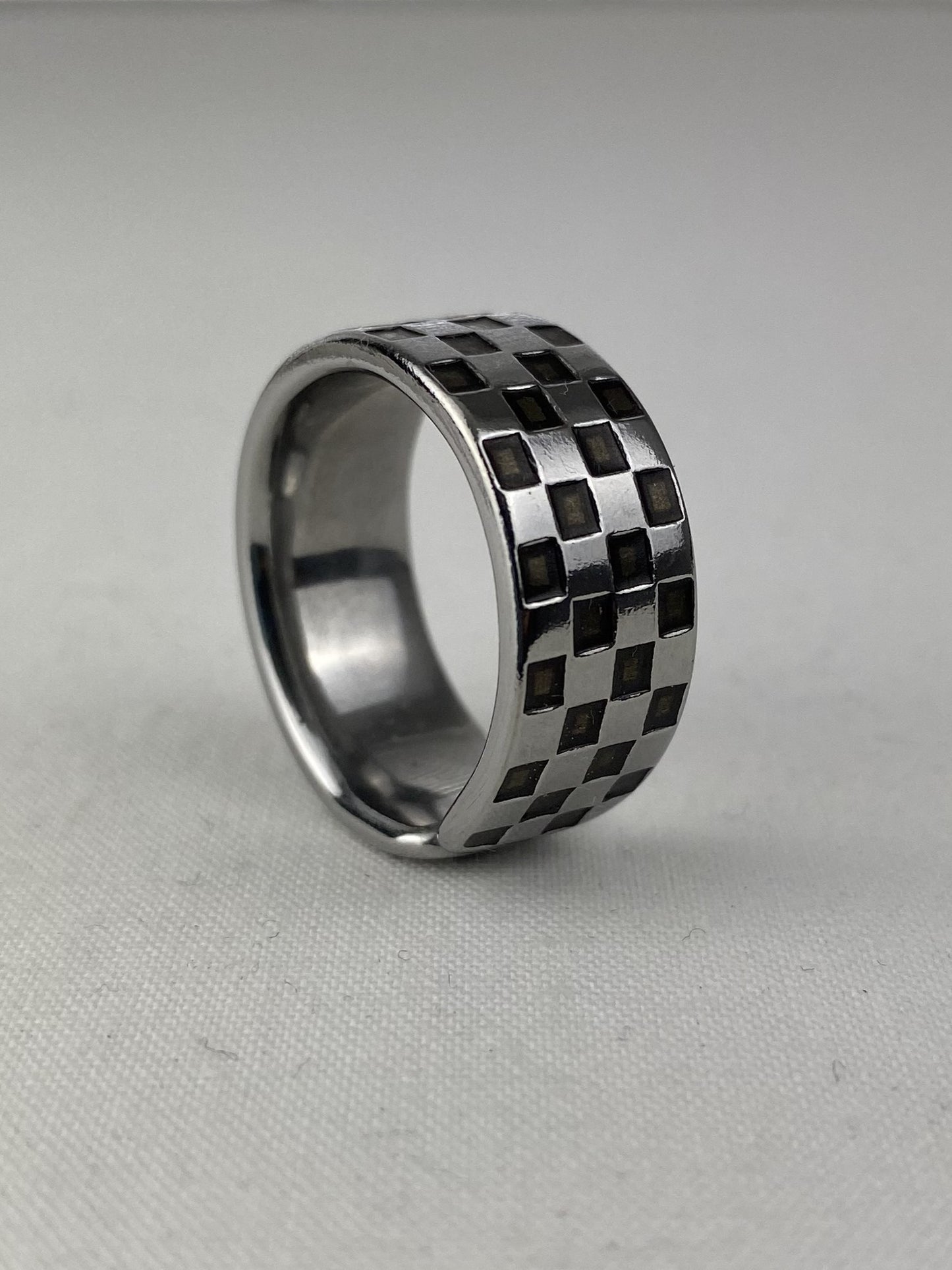 'Checkered' Ring