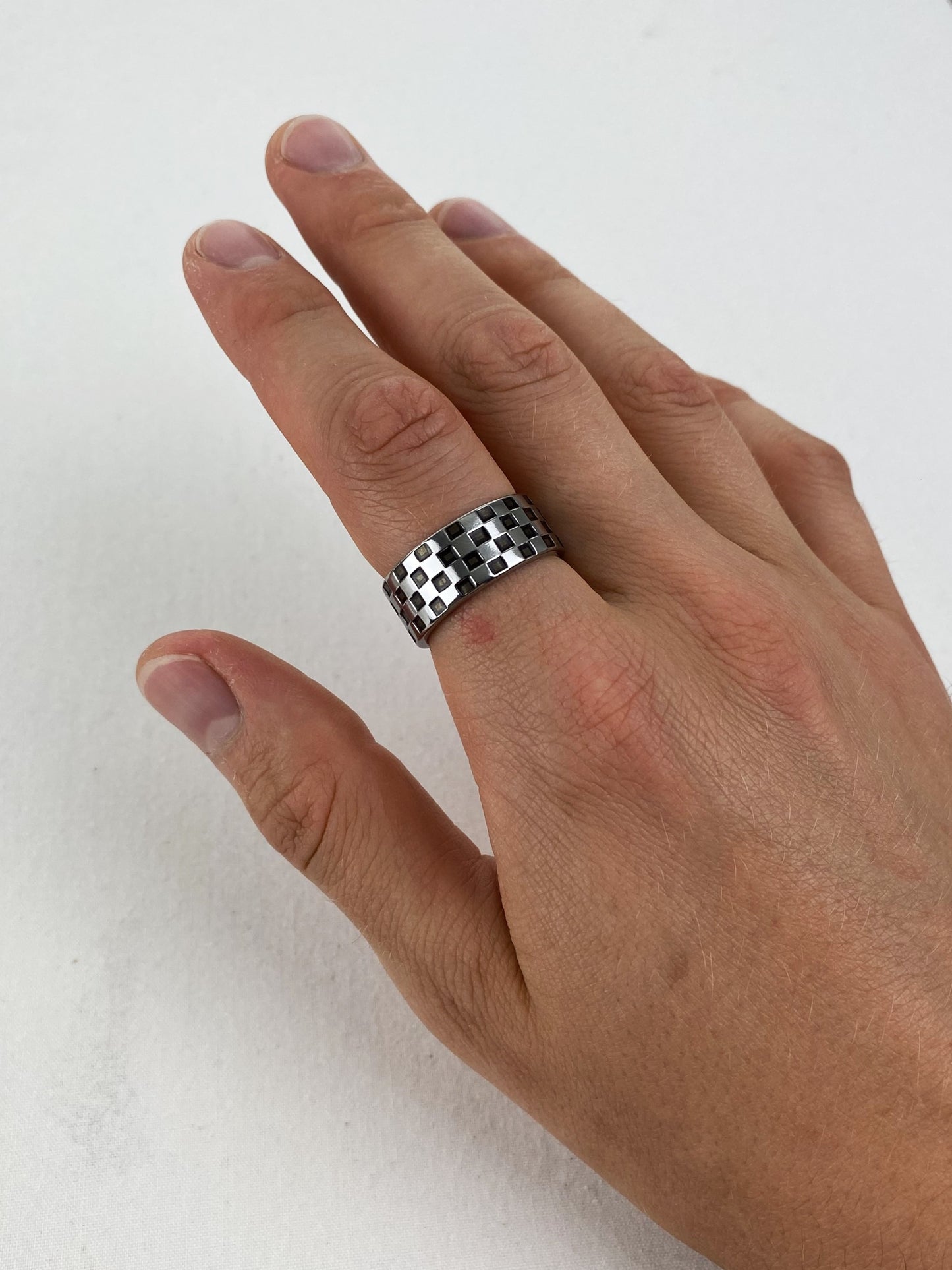 'Checkered' Ring