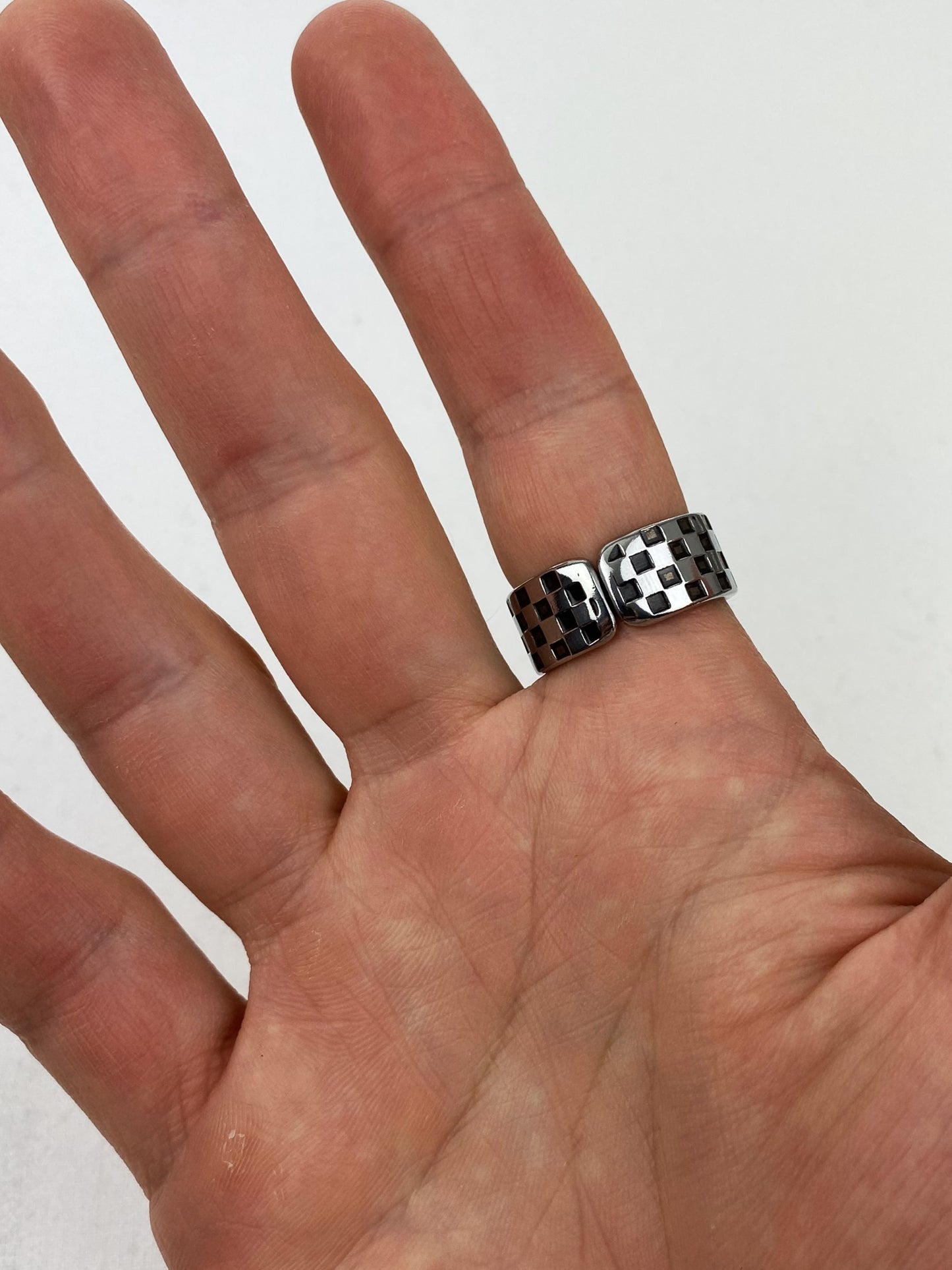'Checkered' Ring