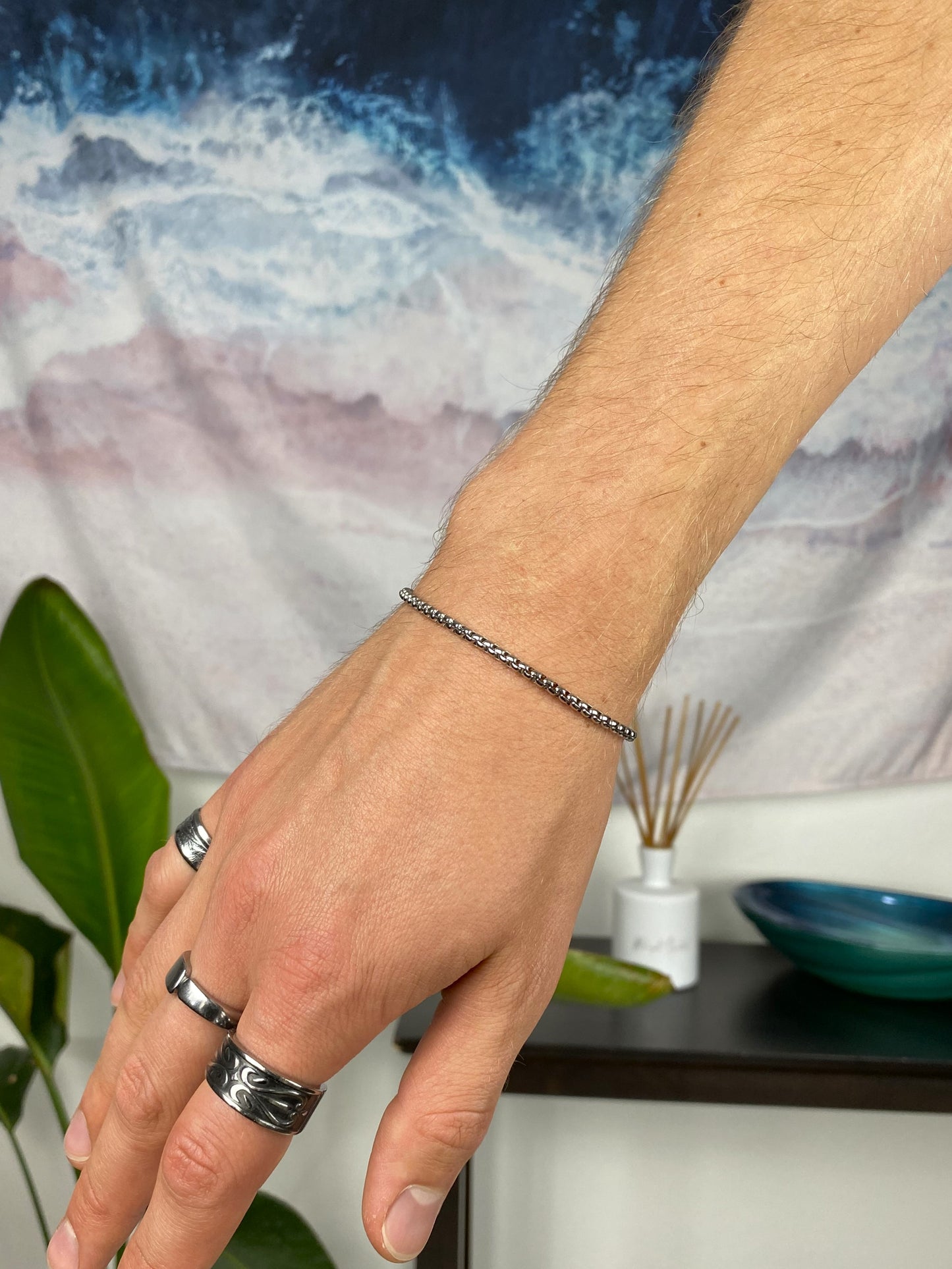 Burly Box Bracelet - Stainless Steel