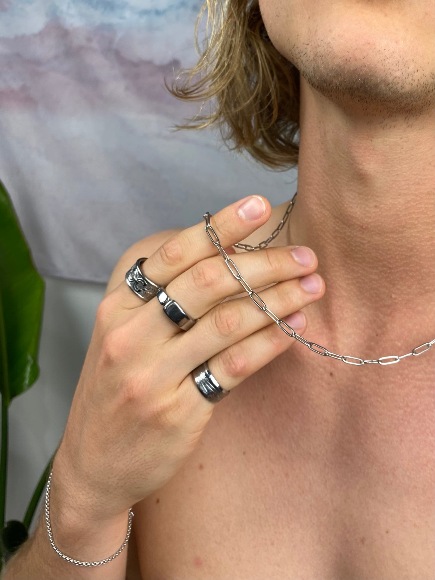 Sleek Necklace - Stainless Steel