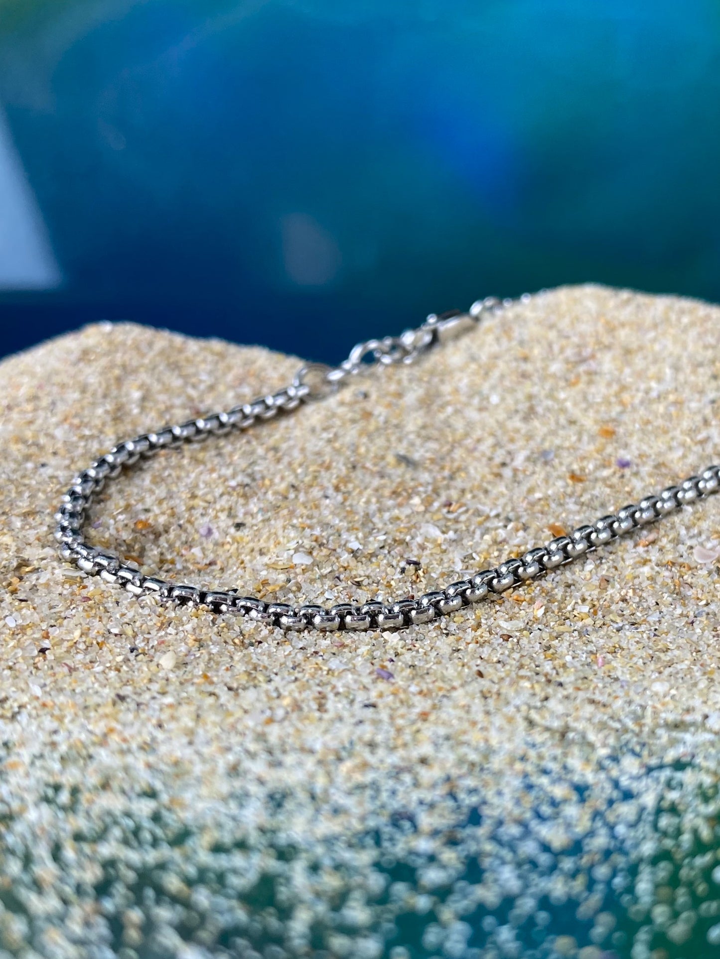 Slim Box Bracelet - Stainless Steel